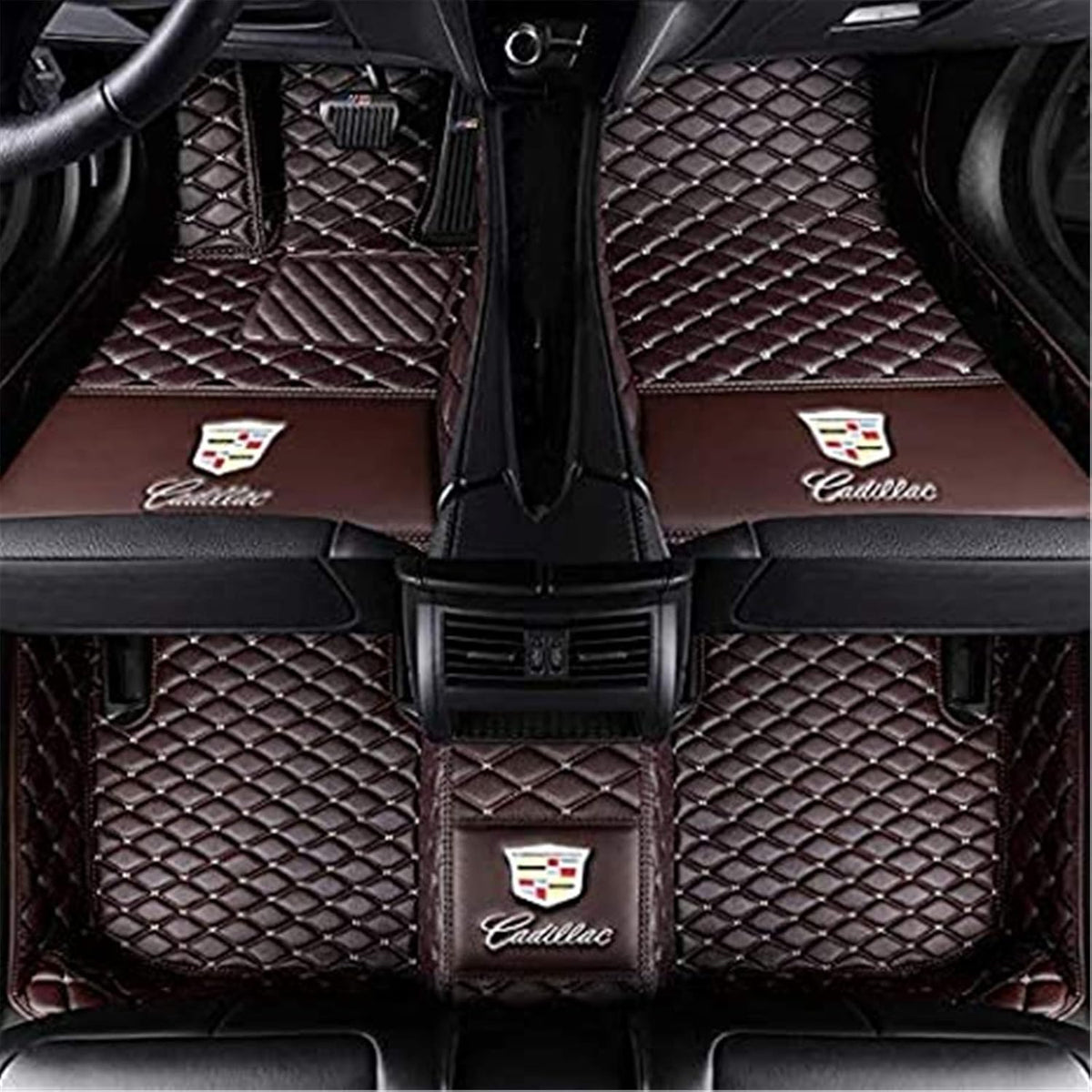 Custom Leather Waterproof Floor Mats W41007