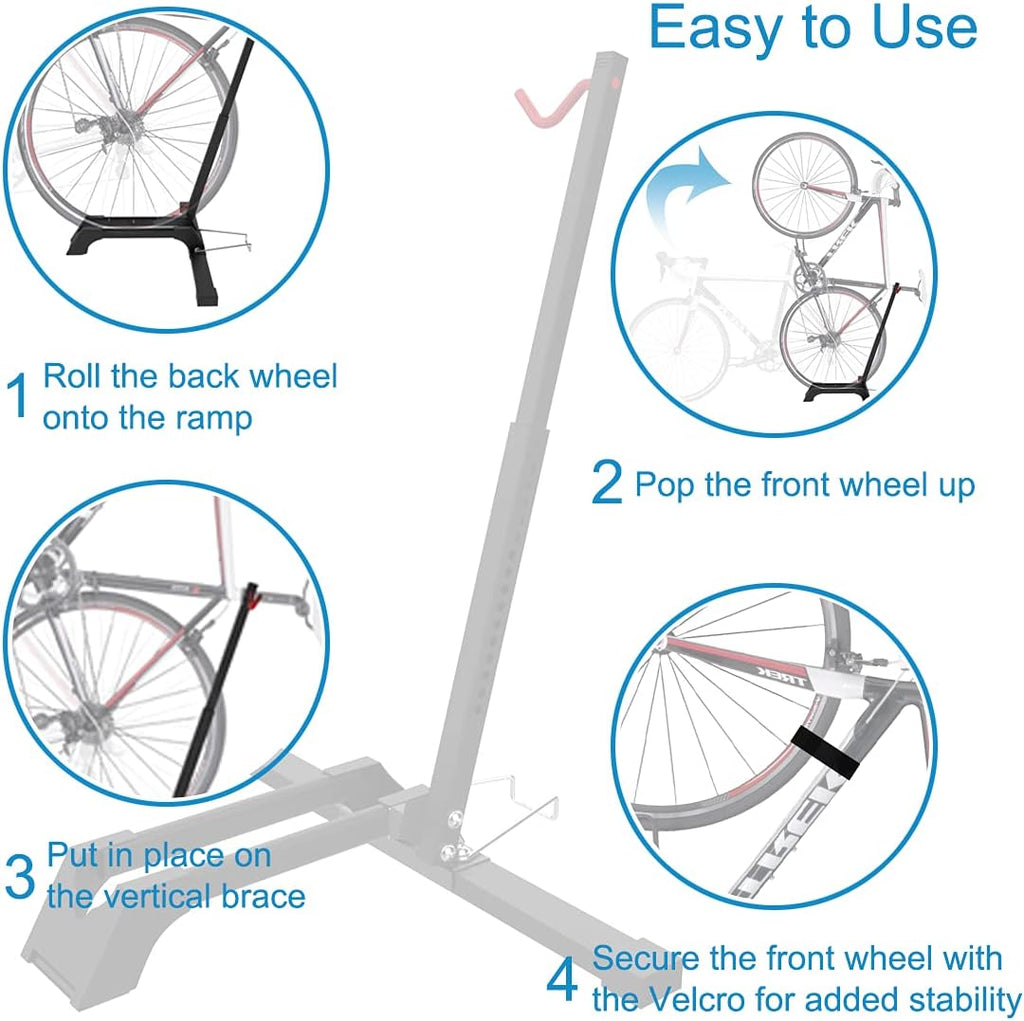 Adjustable Vertical Bike Rack D387356