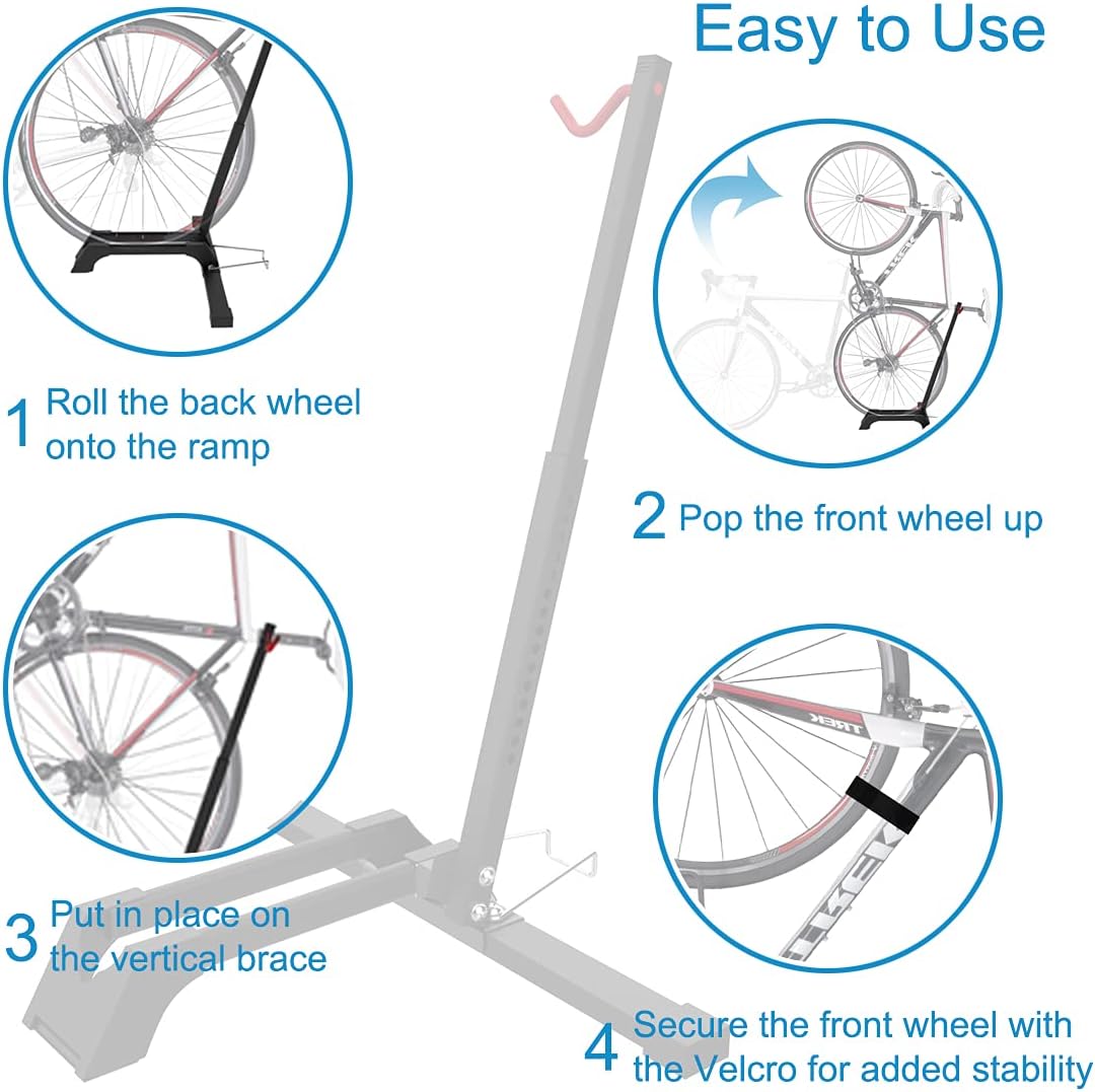 Adjustable Vertical Bike Rack D387356
