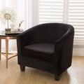 Velvet Tub Chair Covers 2-Piece O405113