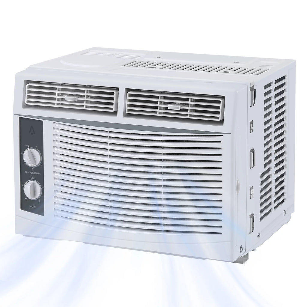 6,000 BTU Window-Mounted Air Conditioner with Remote/APP Control D412403