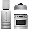 36 Gas Range, Range Hood, Microwave, Refrigerator, Dishwasher K347164