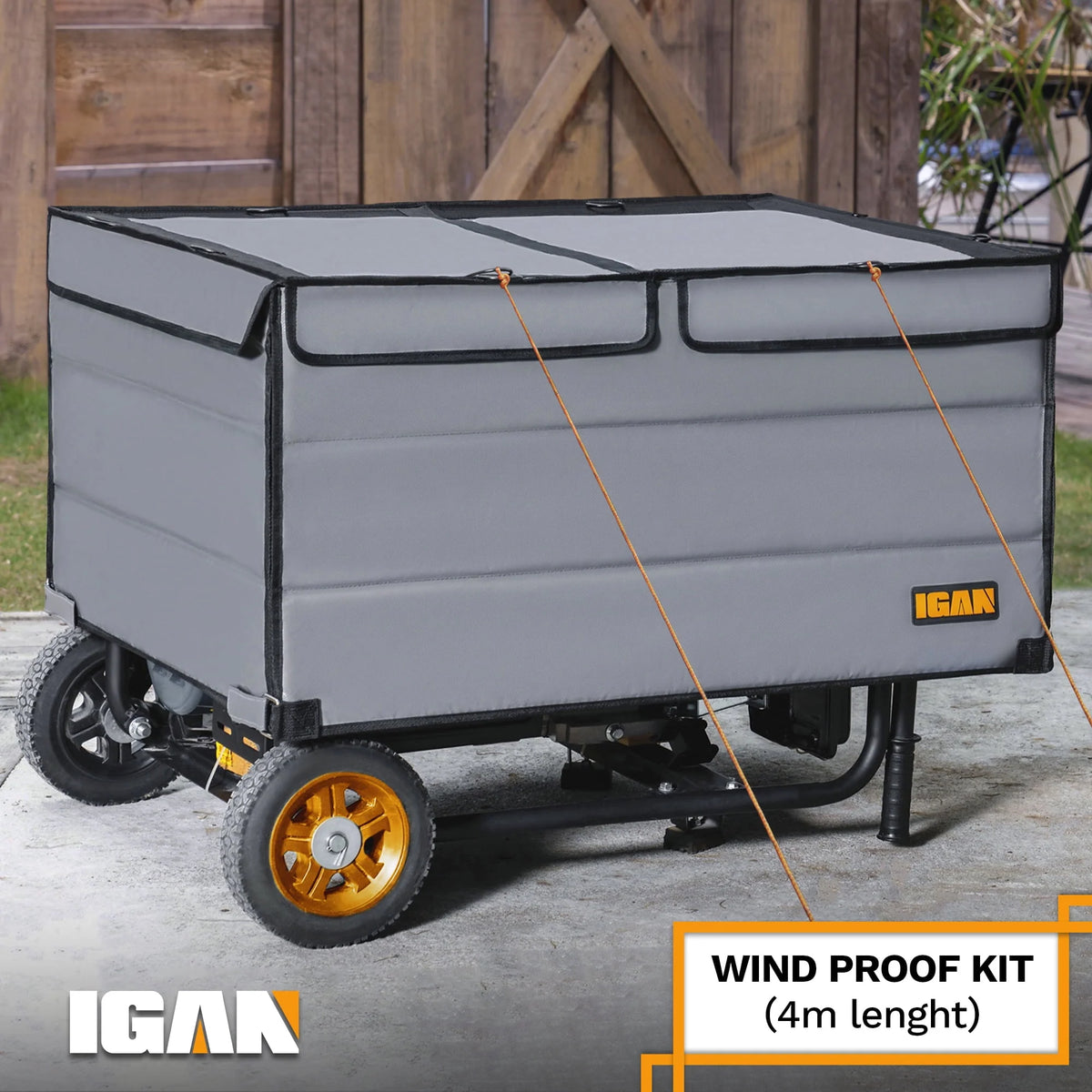 Waterproof Portable Generator Cover Black C969