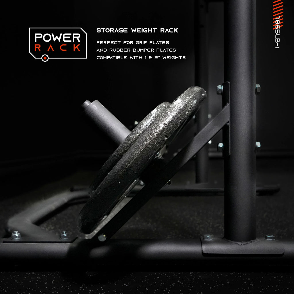 Two-Piece Olympic Weight Bench with Squat Rack R341