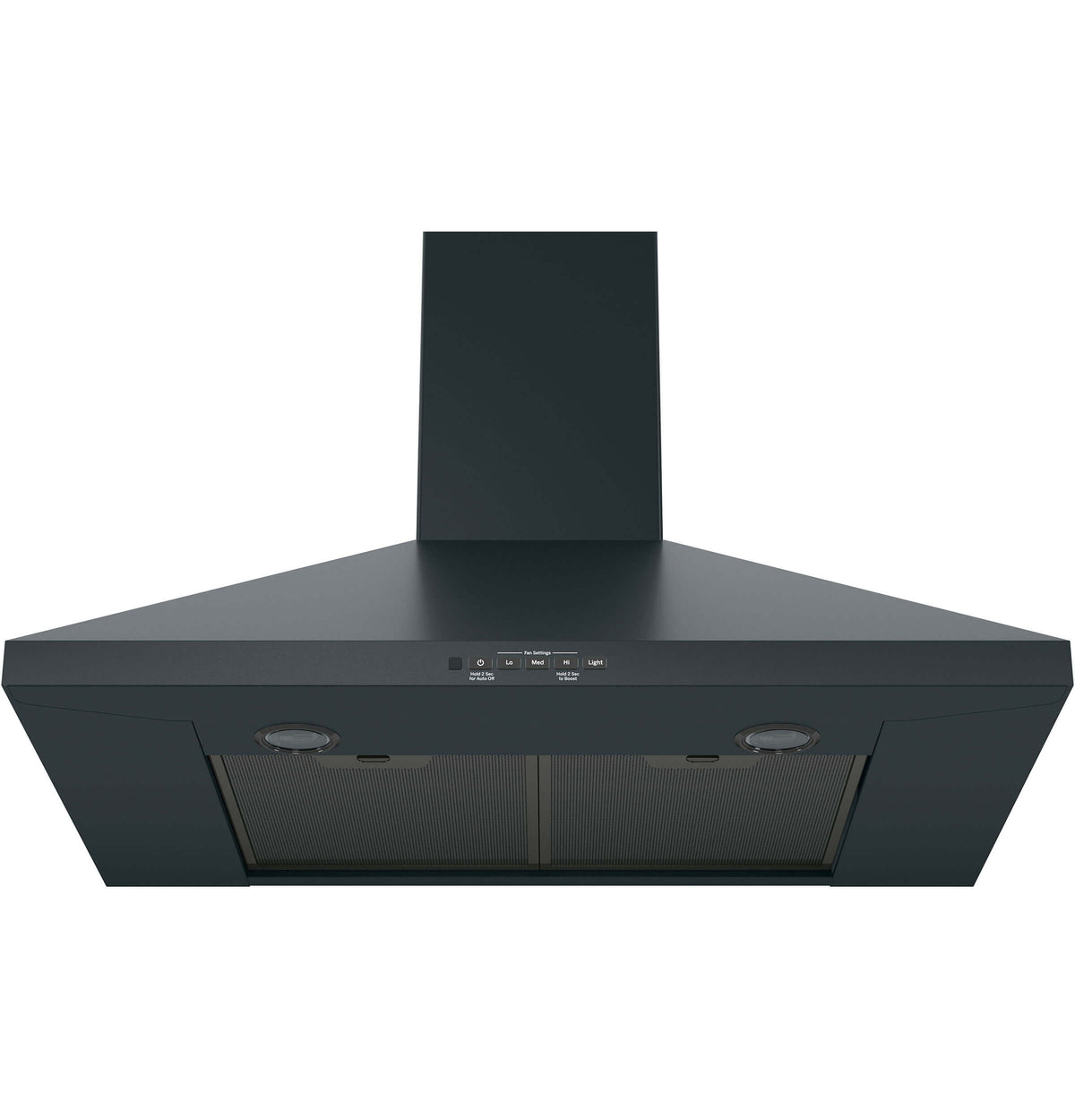 Black 30" Wide Wall Mounted Range Hood B80338