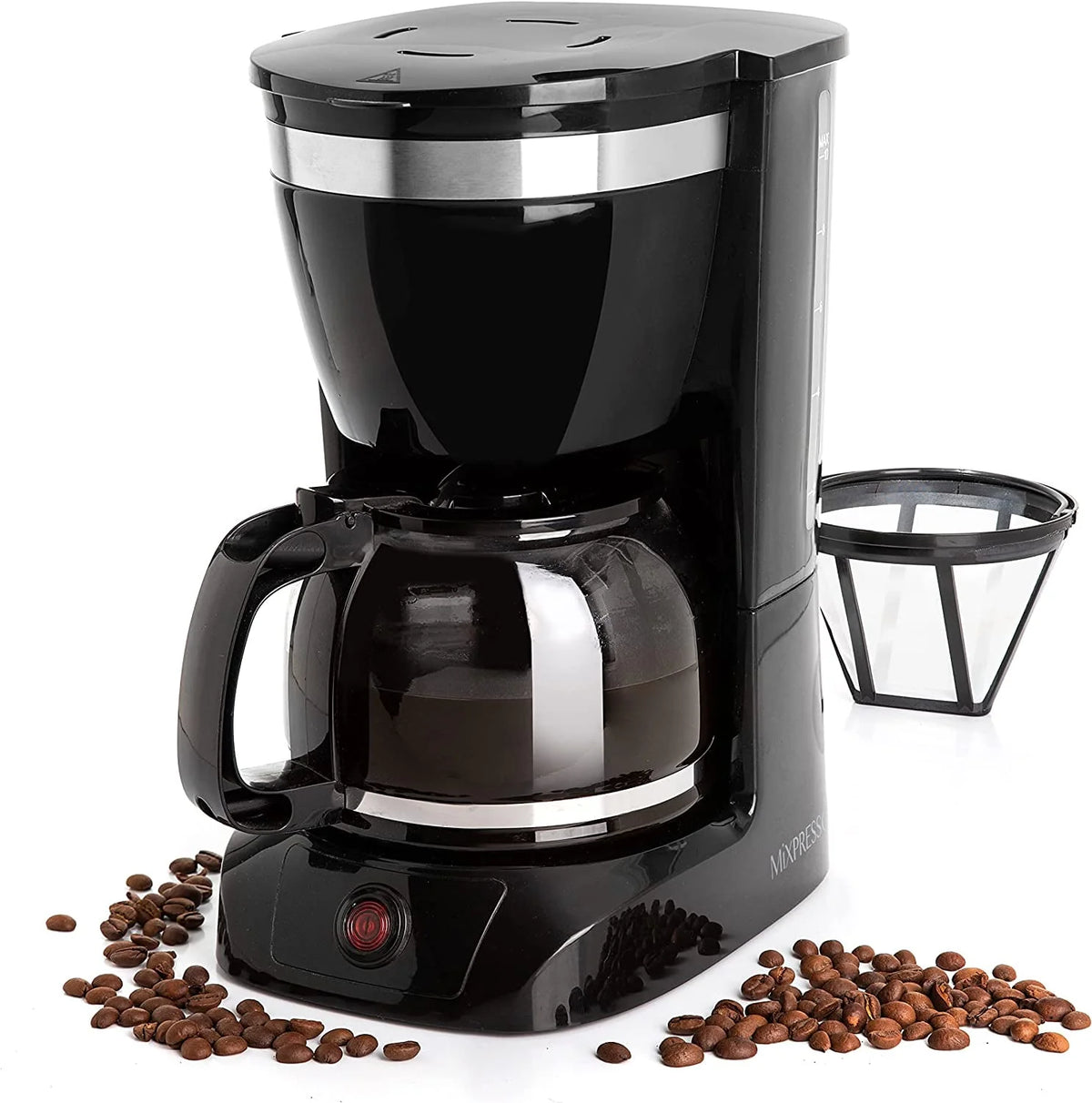 12 Cup Black Coffee Maker Y8338