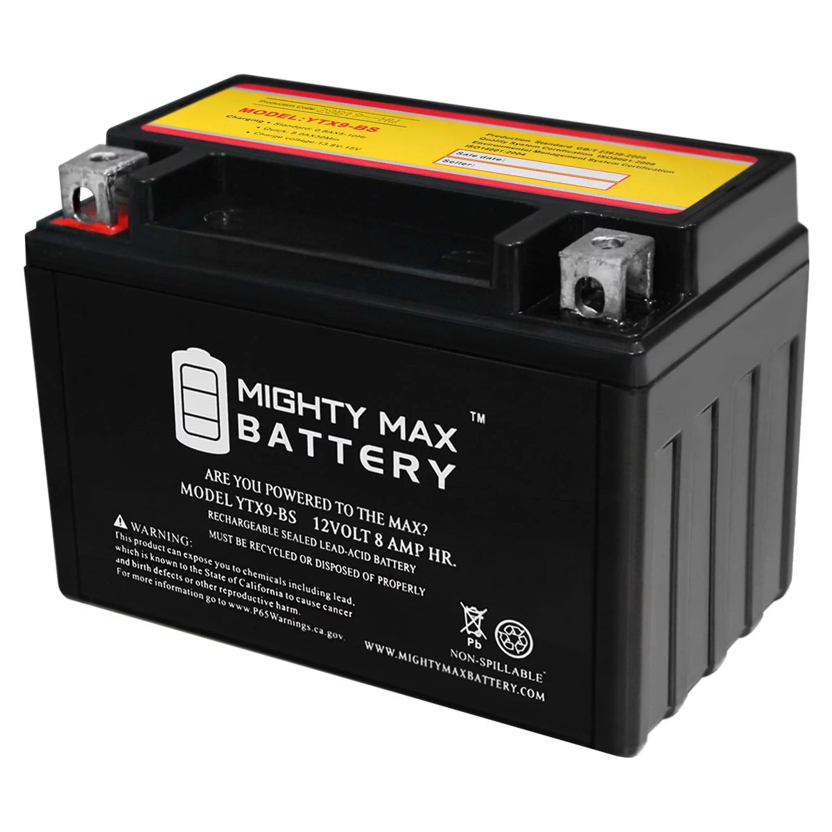 YTX9-BS Deep Cycle Battery Z7415