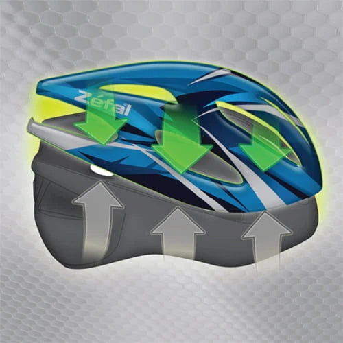 Youth Bike Helmet with Visor K454