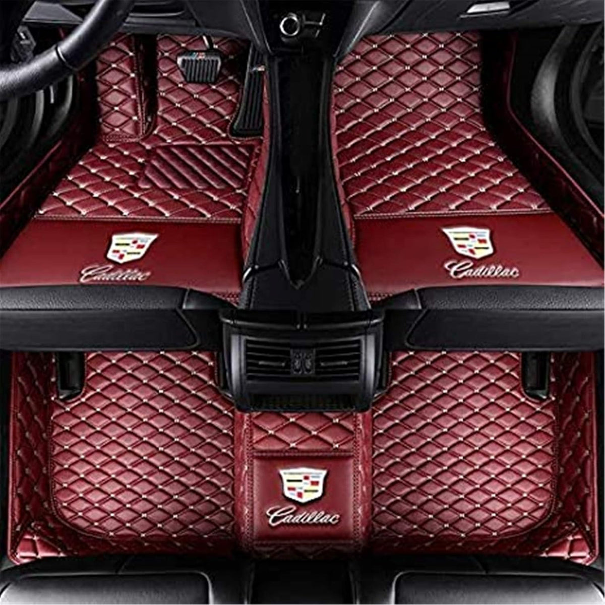 Custom Leather Waterproof Floor Mats W41007