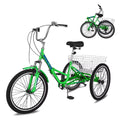 24 Inch 7-Speed 3 Wheels Folding Tricycle A24909