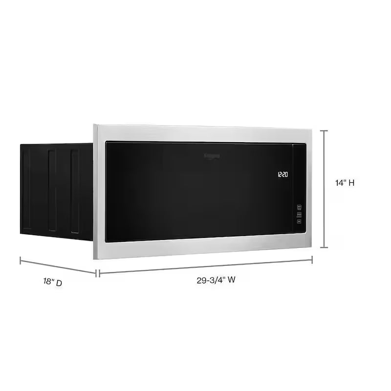1.1 cu. ft. Built-In Microwave in Stainless Steel V6220