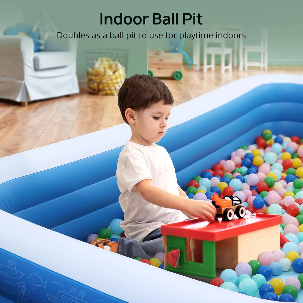 Inflatable Swimming Pools 119'' x 72'' x 20'' I1902