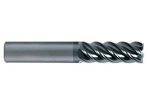 5 Flute Flat End Mill with Titanium Nitride Coating I859