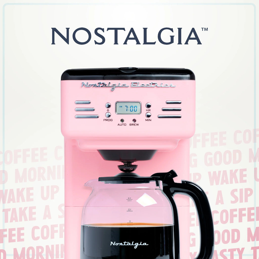 Pink 12-Cup Coffee Maker X264386