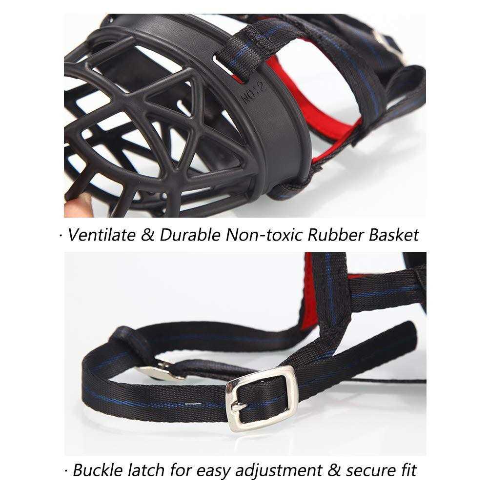 Breathable Silicone Basket Dog Muzzle U57557
