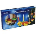Set of 7 Multi-Color Christmas Bubble Lights B497