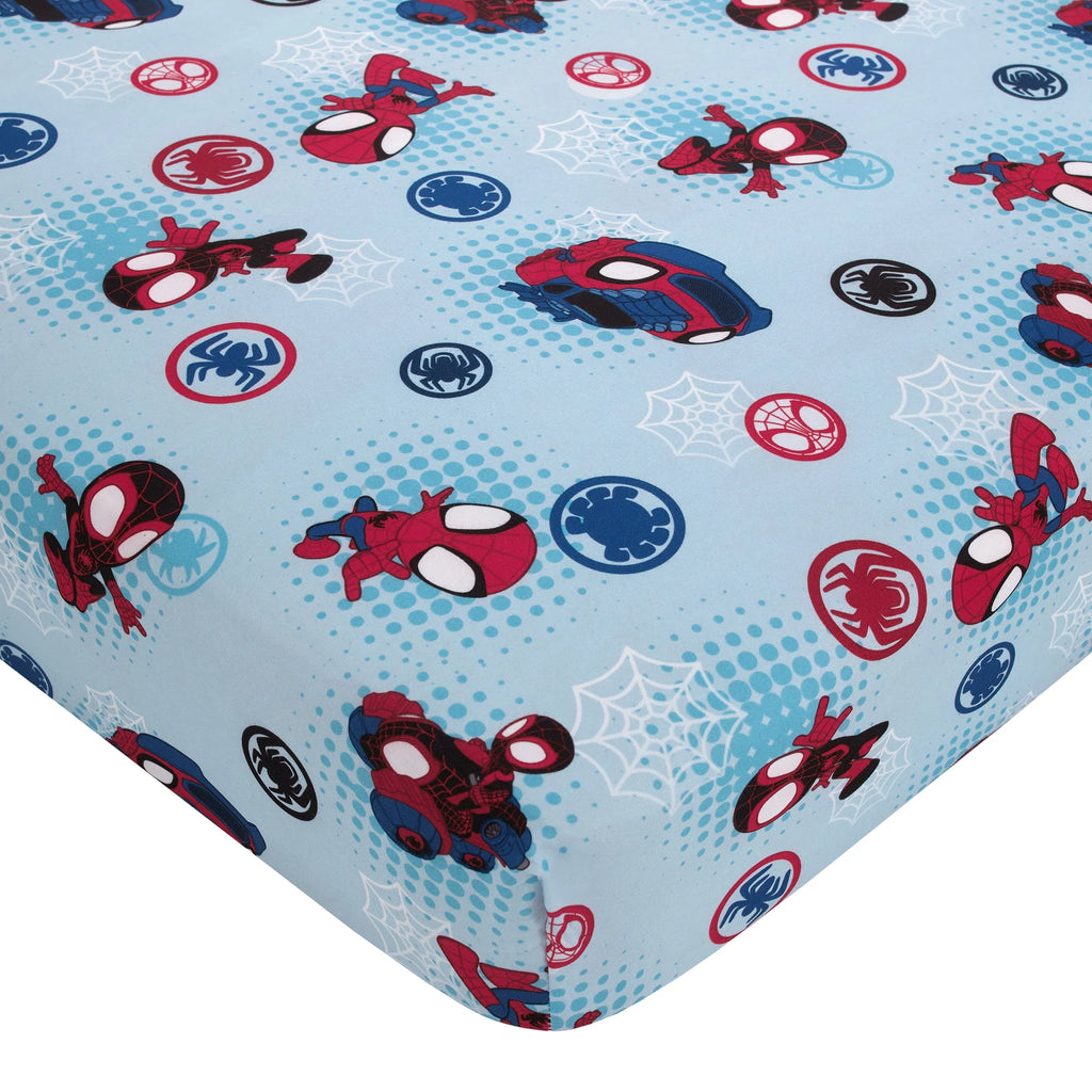 Blue 5pc Toddler Bedding & Blanket Bundle K912041