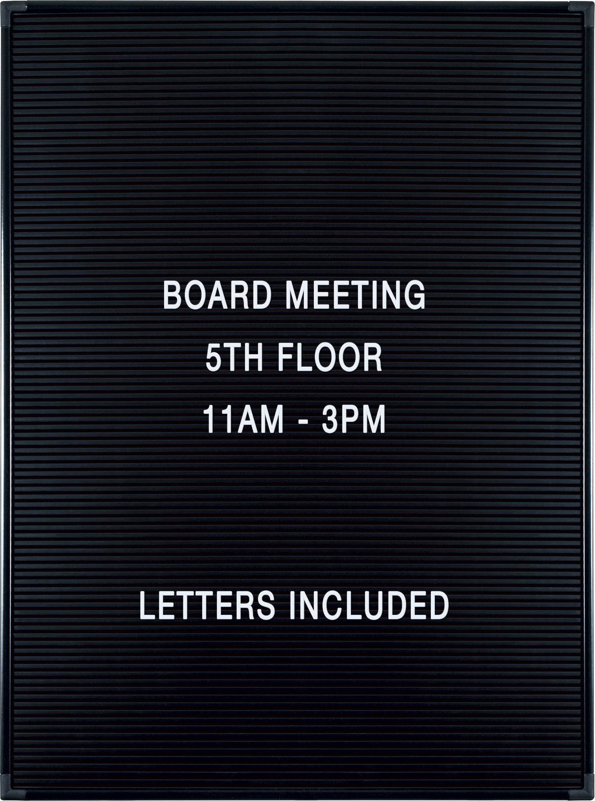 Black Letter Board with Letters 18"x24" T169793