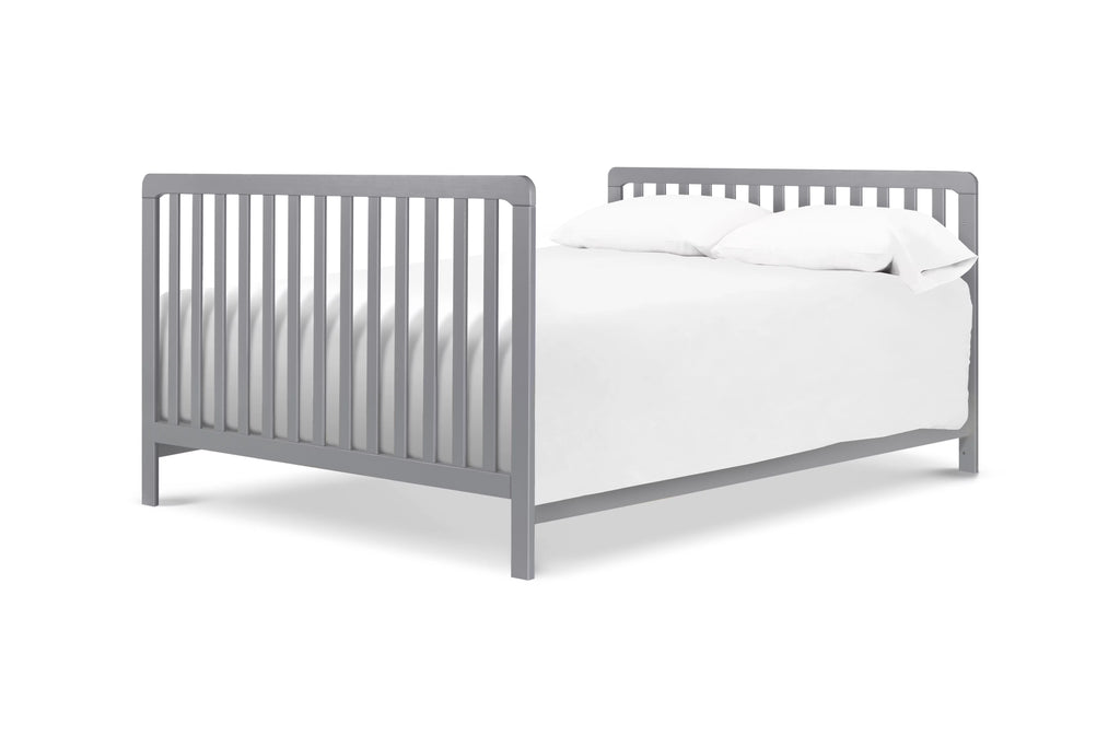Gray 4-in-1 Convertible Crib with Trundle Drawer U385