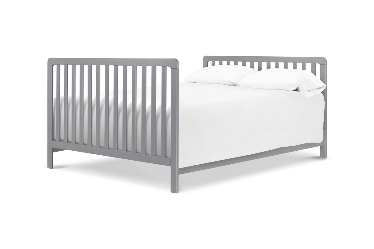 Gray 4-in-1 Convertible Crib with Trundle Drawer U385