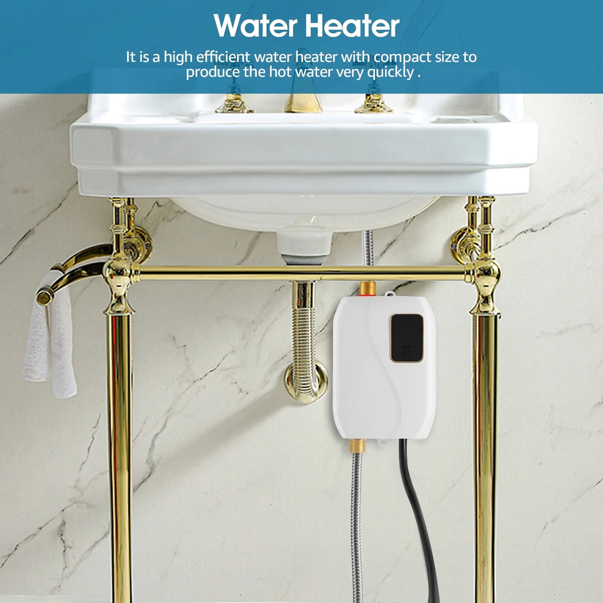 3.0KW 110V Electric Tankless Water Heater G15615