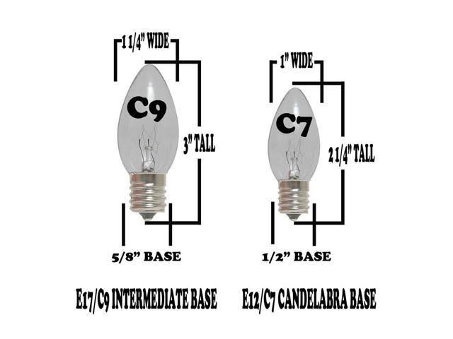 C9 Green Ceramic Christmas String Light Set O894110