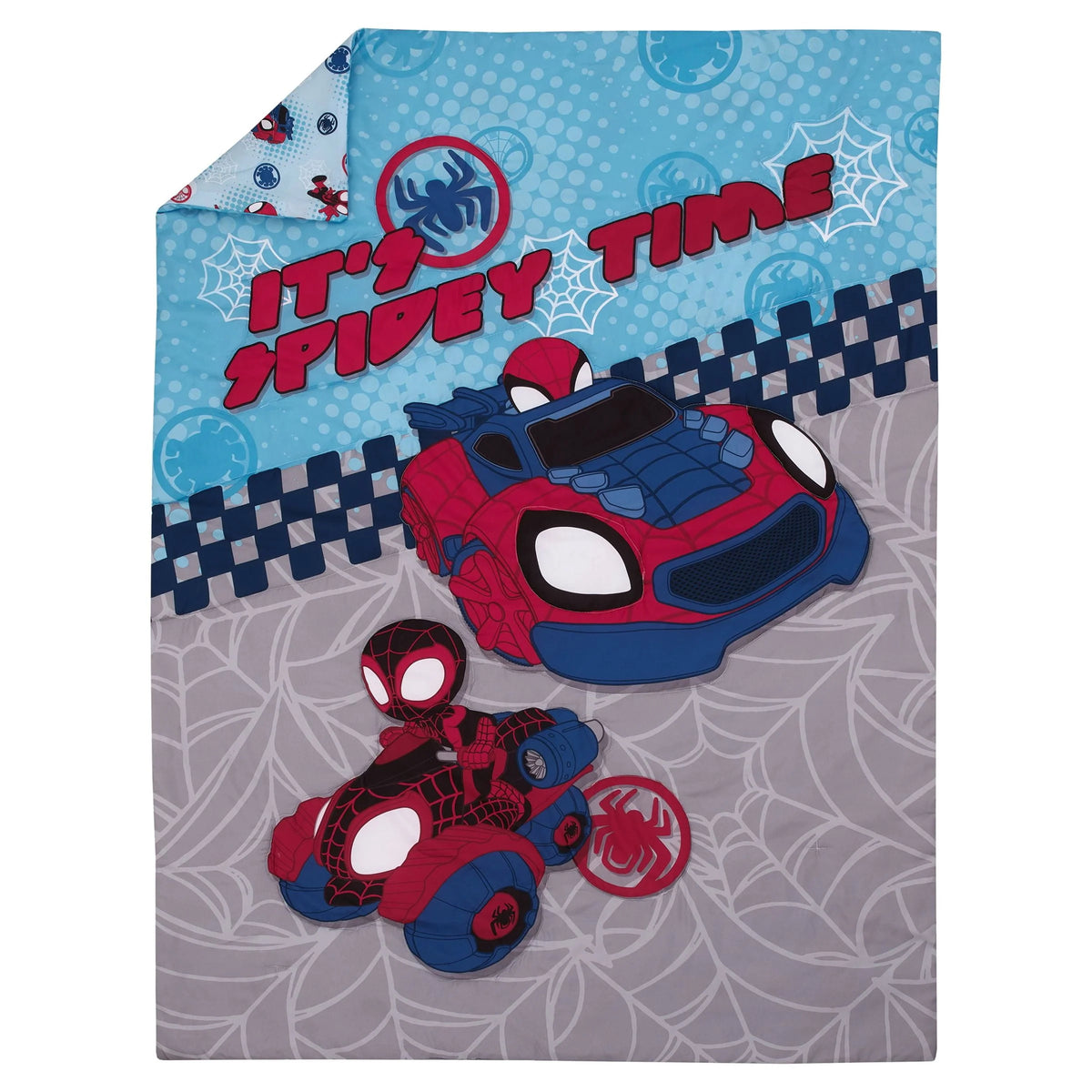 Blue 5pc Toddler Bedding & Blanket Bundle K912041