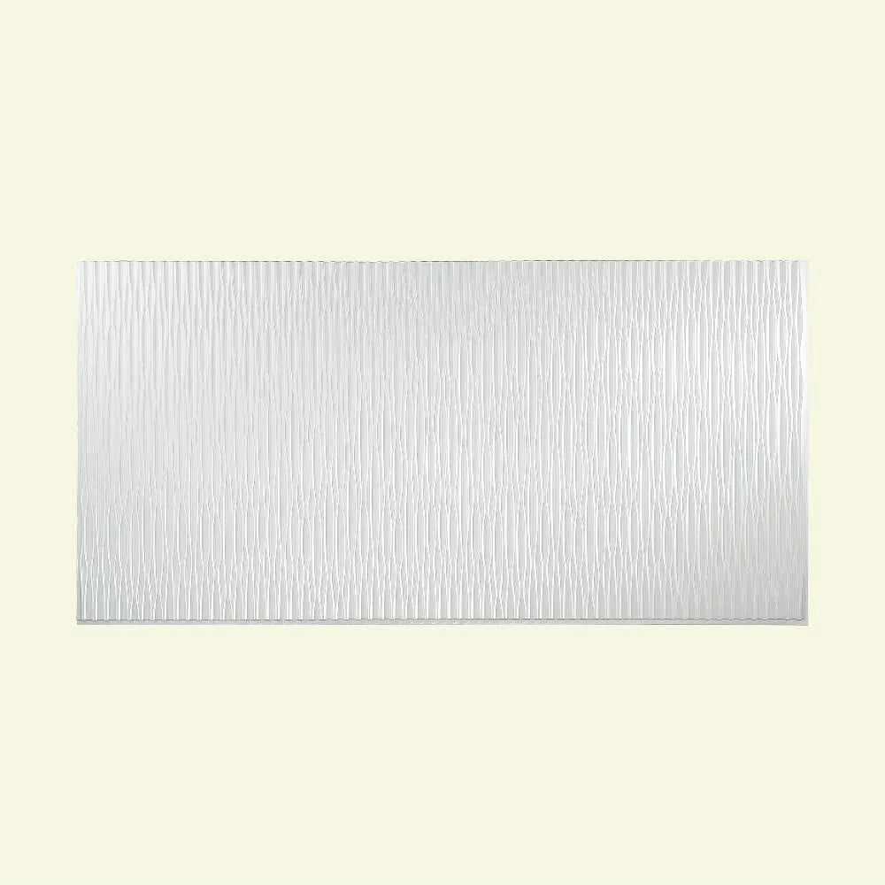 Matte White Vertical Wall Panel Q125282