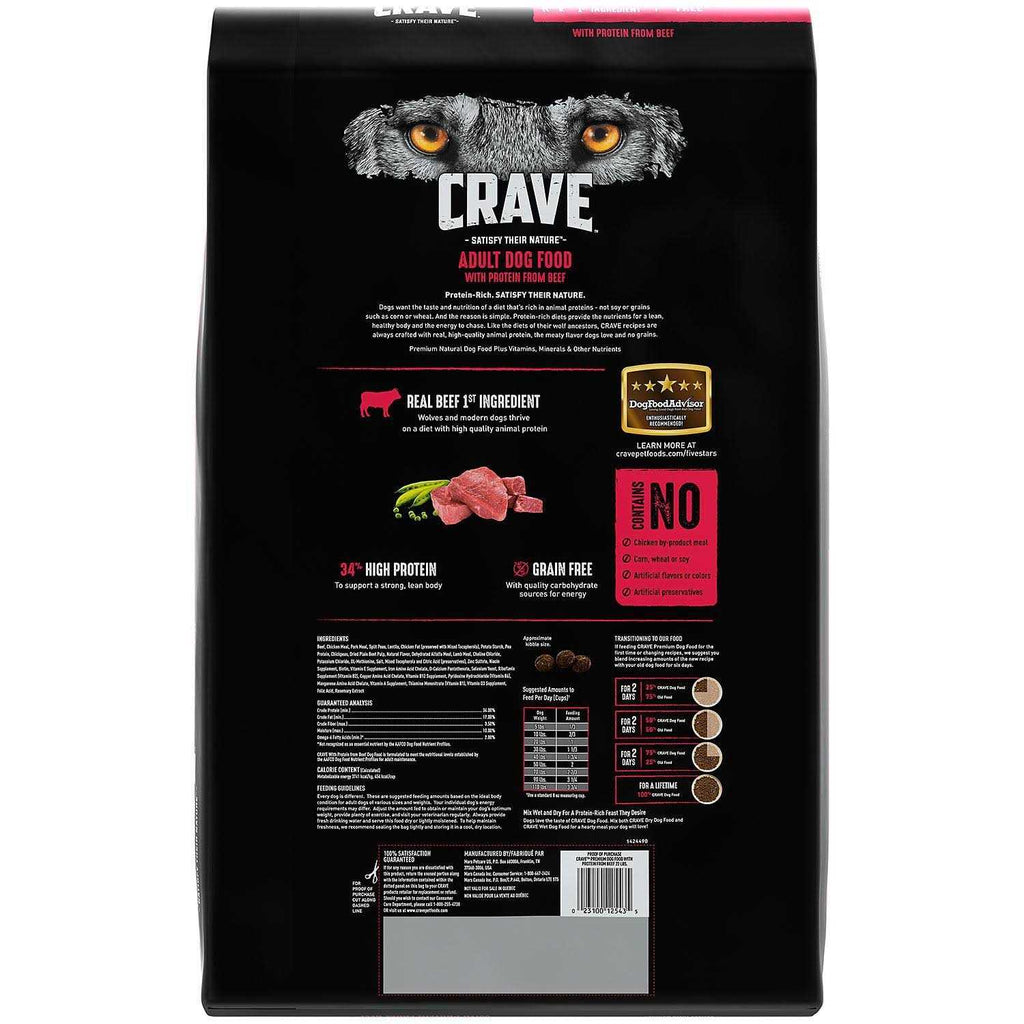 Grain Free Adult Dry Dog Food with Protein W48507