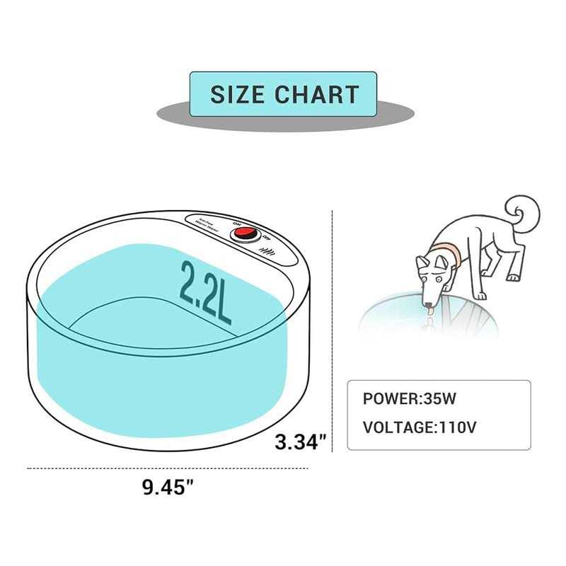 Heated Water Bowl Q5137