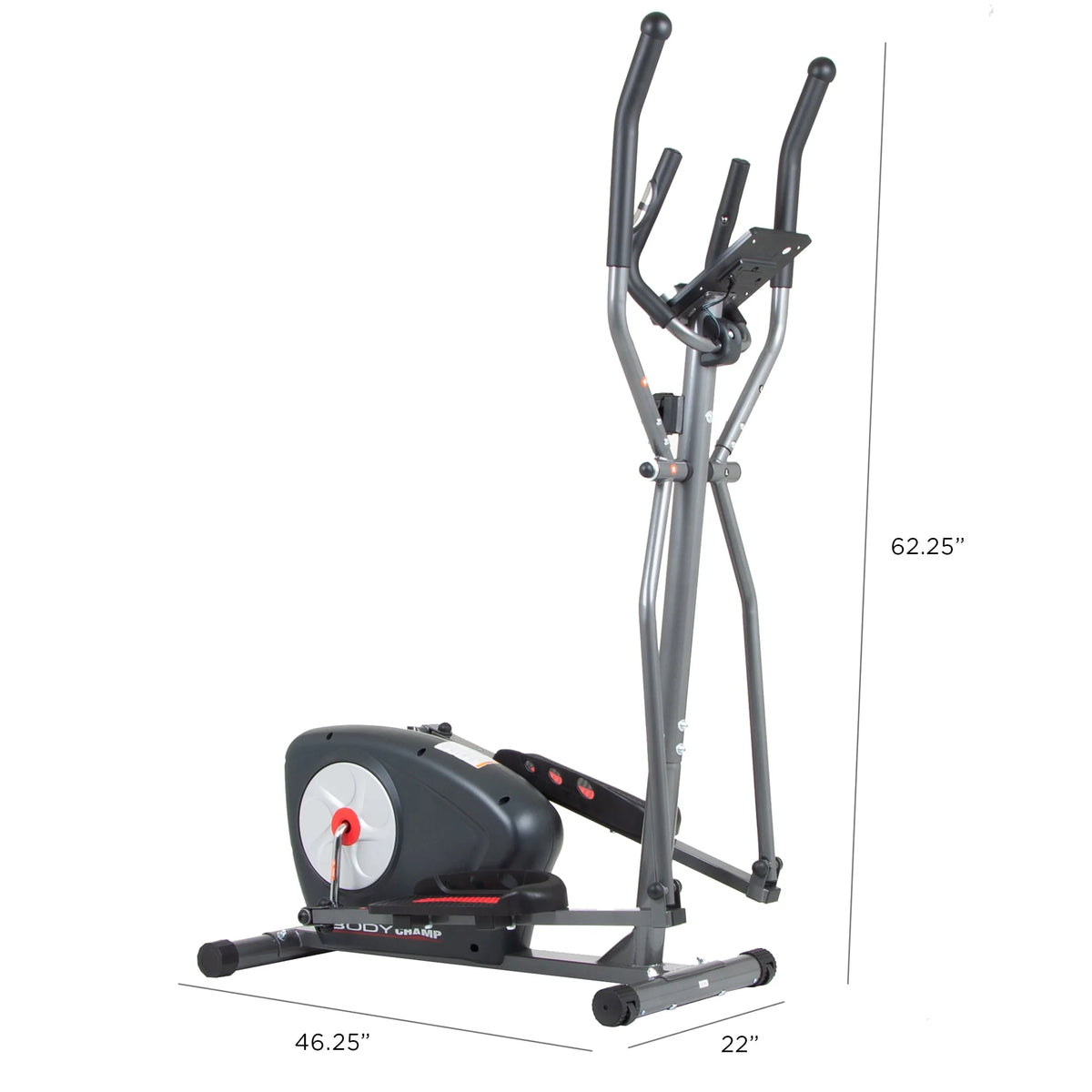 Elliptical Trainer with Adjustable Tension and Heart Rate H504