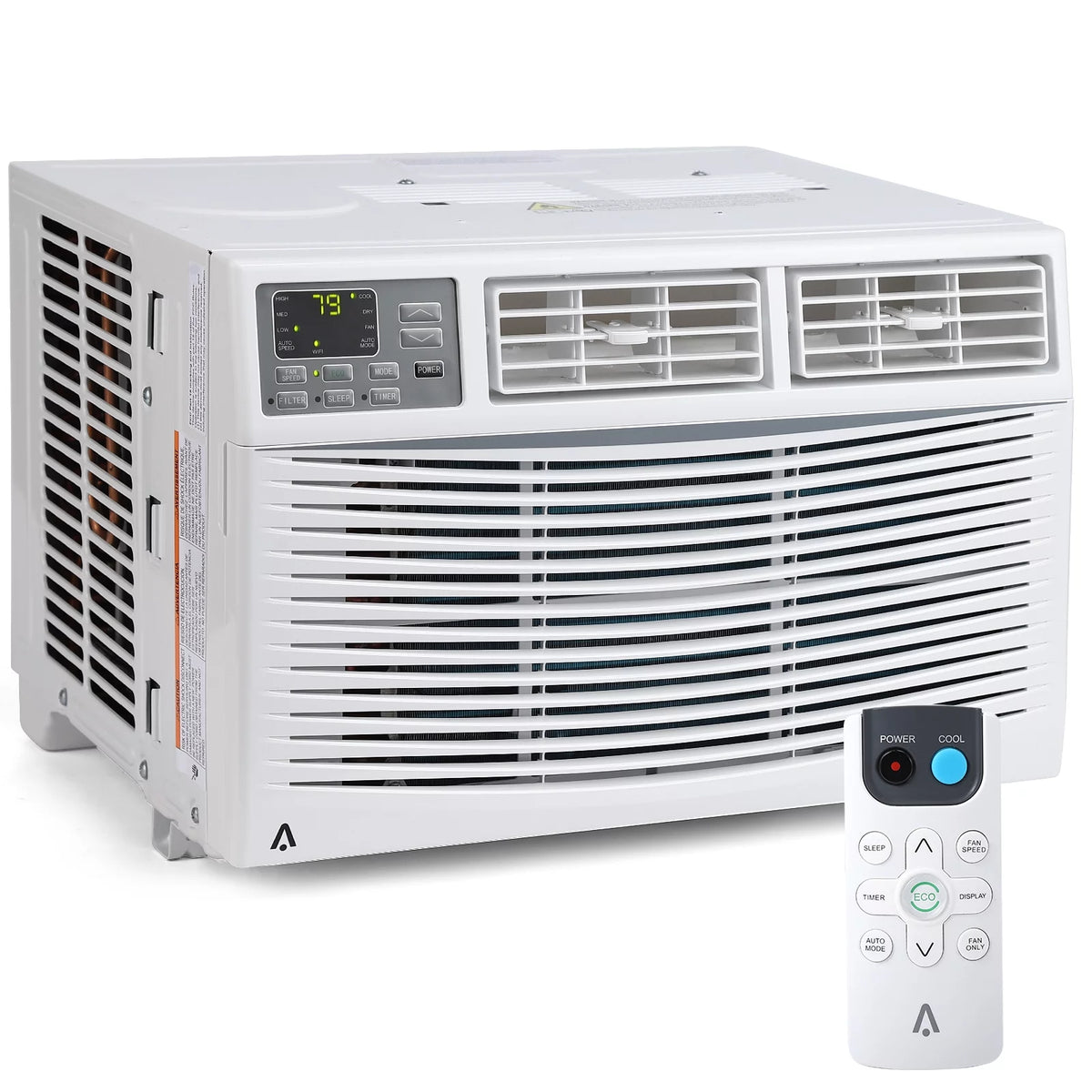 6,000 BTU Window-Mounted Air Conditioner with Remote/APP Control D412403