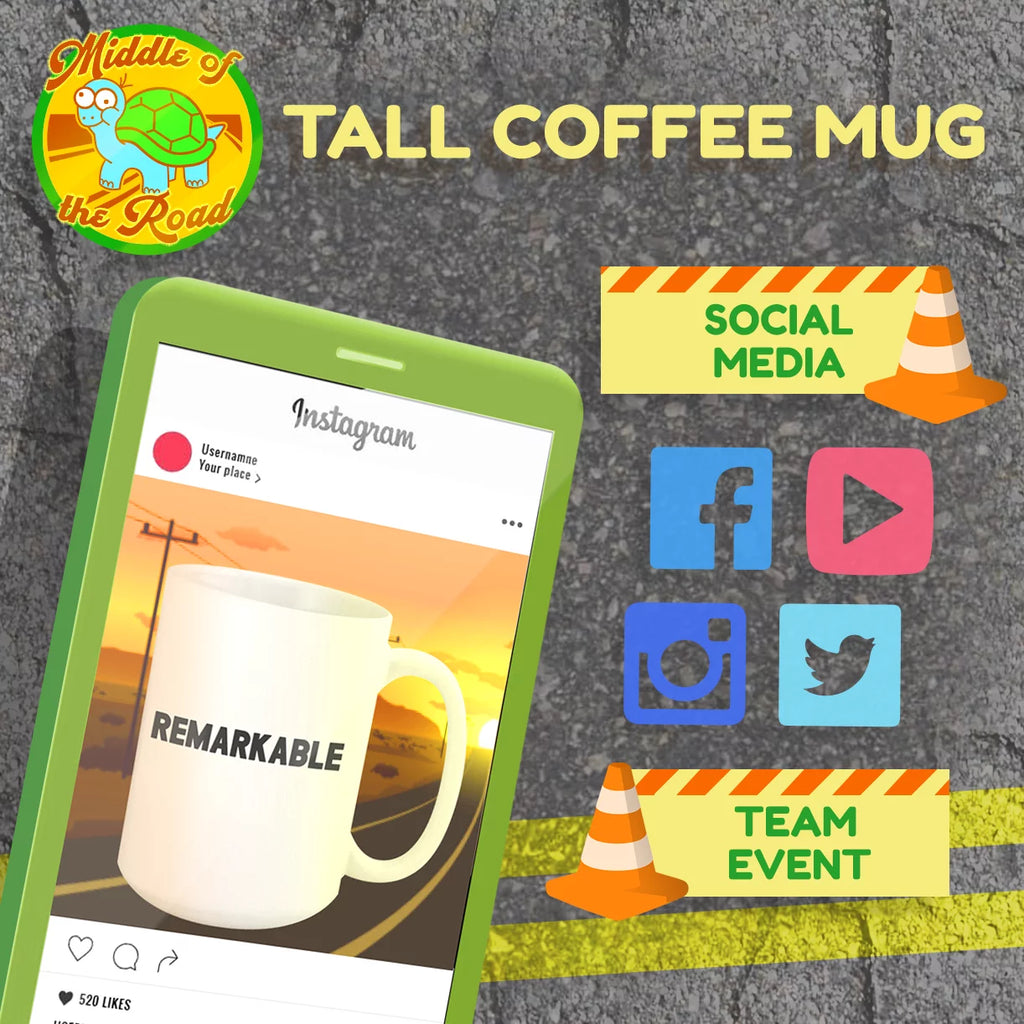 White Ceramic 15oz Mug B7349
