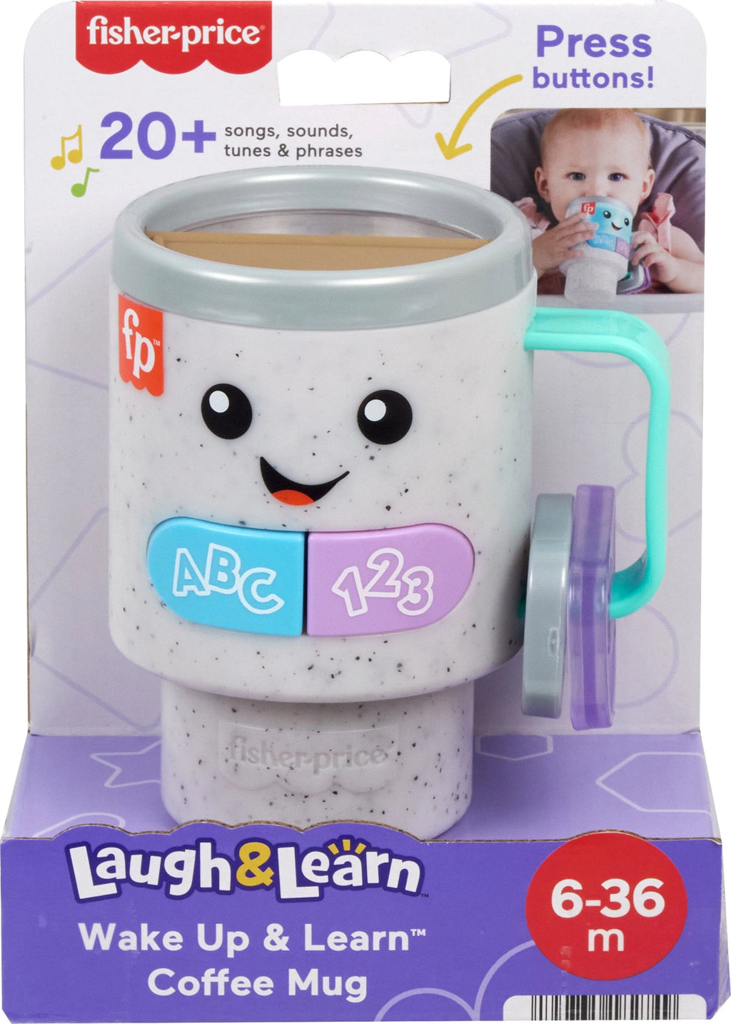 Coffee Mug Baby & Toddler Toy with Music & Lights E95444