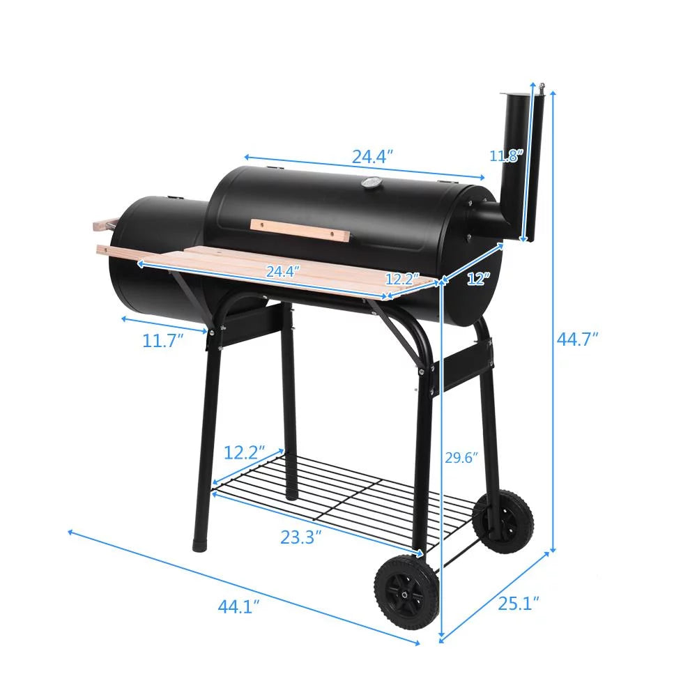 Charcoal BBQ Grill Black N28556