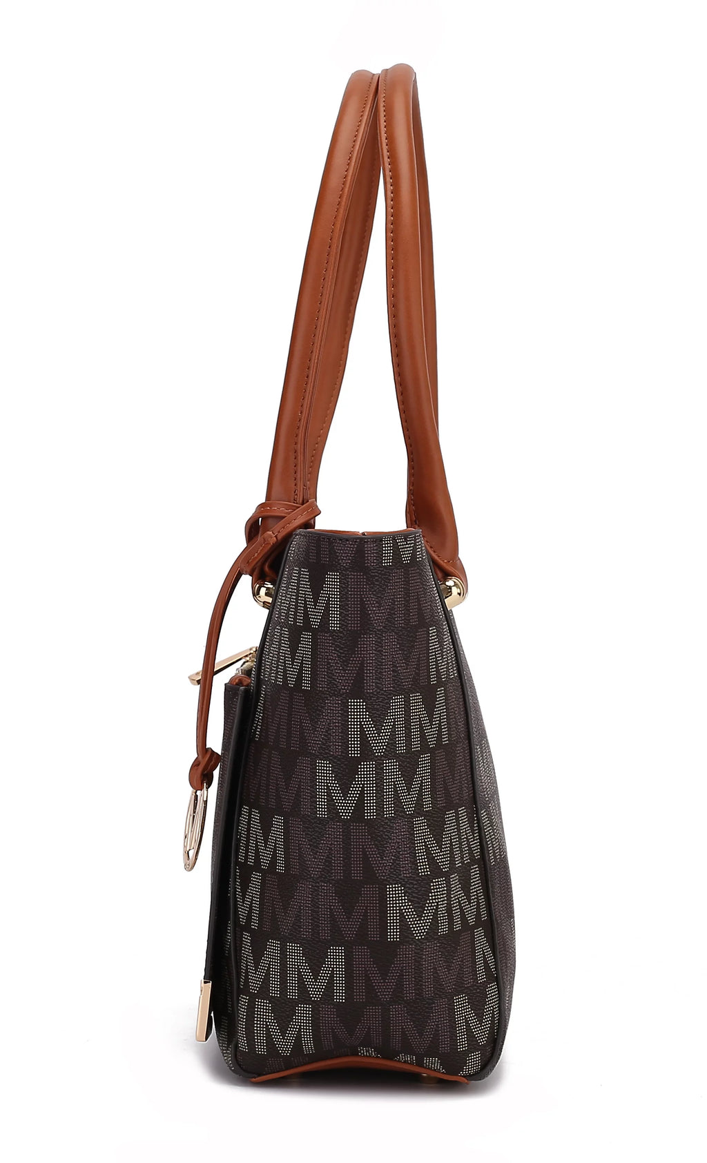 Women’s 3-Piece Mini Tote and Wallet Handbag Set, Black U799