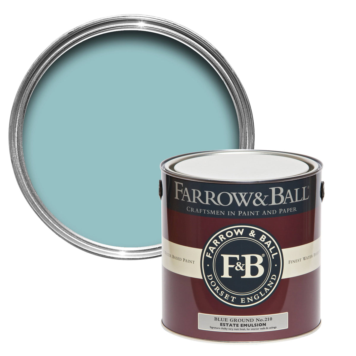 Blue Ground Exterior Masonry Paint Y79011