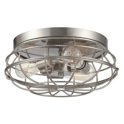 3 - Light 15x22 Caged Dome Flush Mount S353547