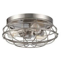 3 - Light 15x22 Caged Dome Flush Mount S353547