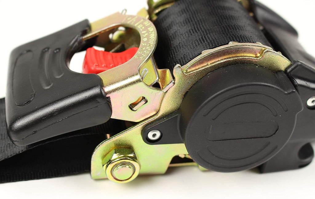 2 Auto Retract Ratchet Straps 1 x 10' Retractable Cargo Tie-Downs W849