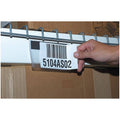 Clear Vinyl Label Holder, 6 inL x 4 inW, 50 Pk W88670