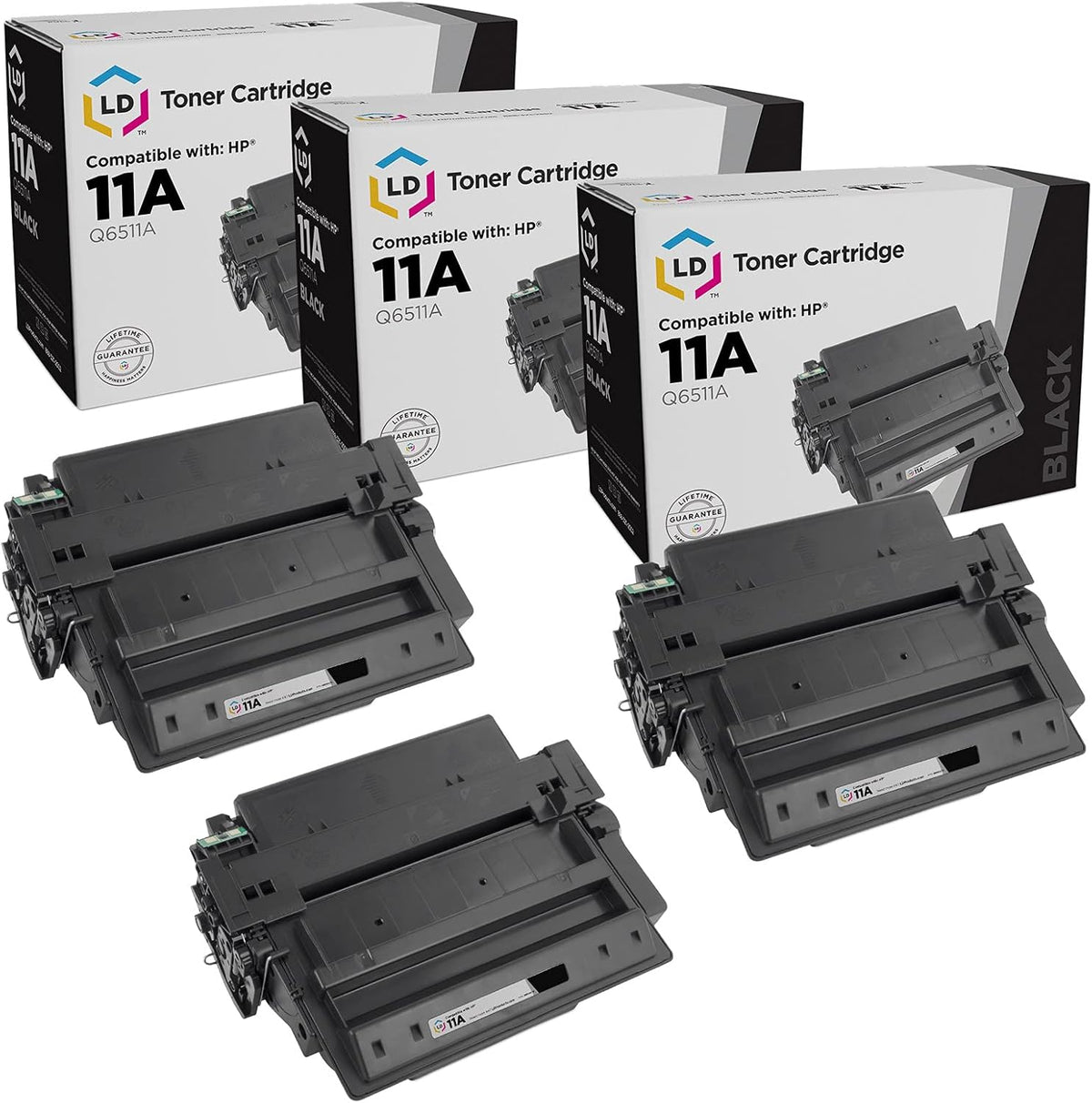 Compatible Toner Cartridge Replacement (Black, 3-Pack) K869