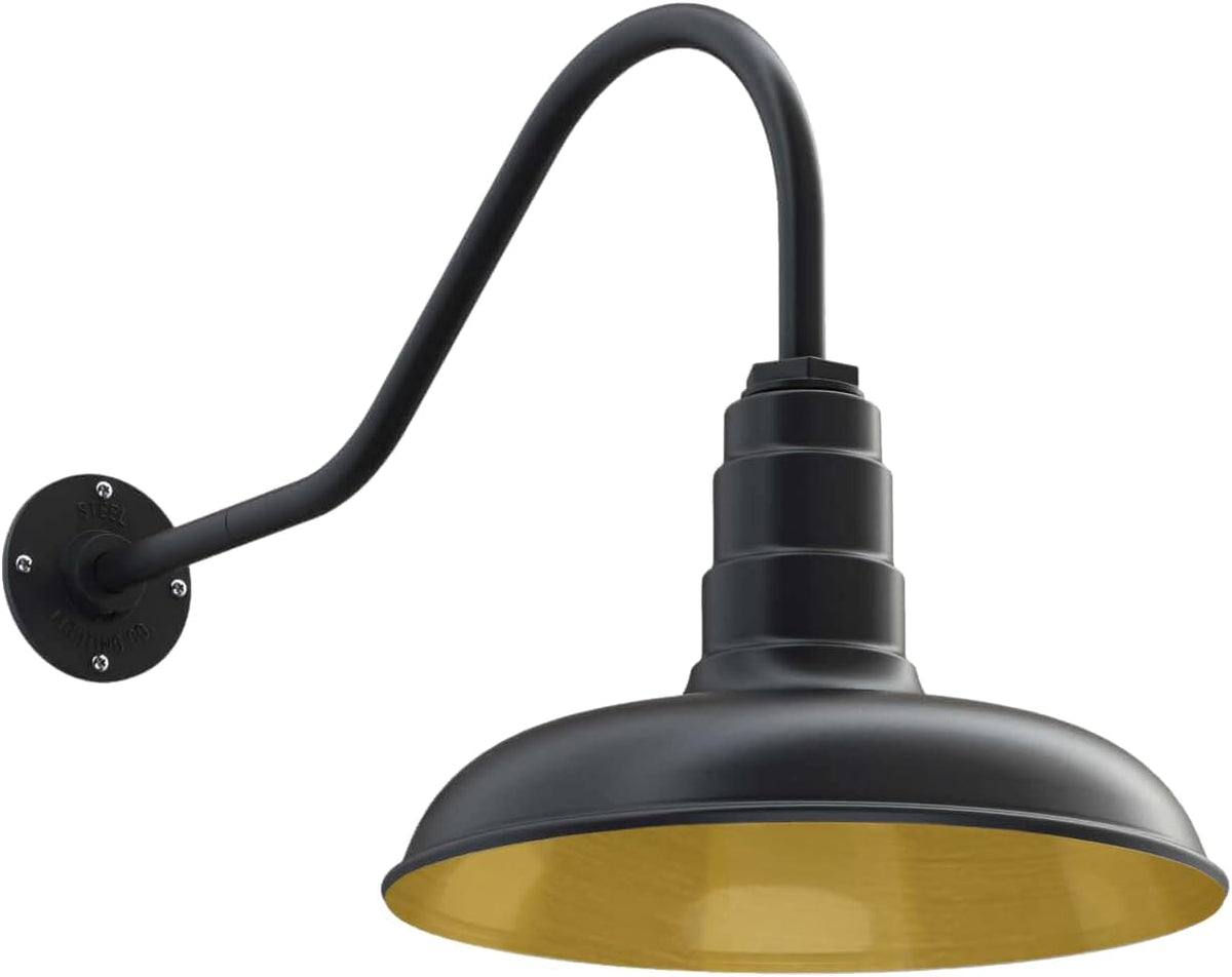 Gooseneck Barn Light Black G427