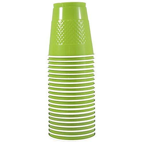Baby Pink 12 oz Plastic Cups G943