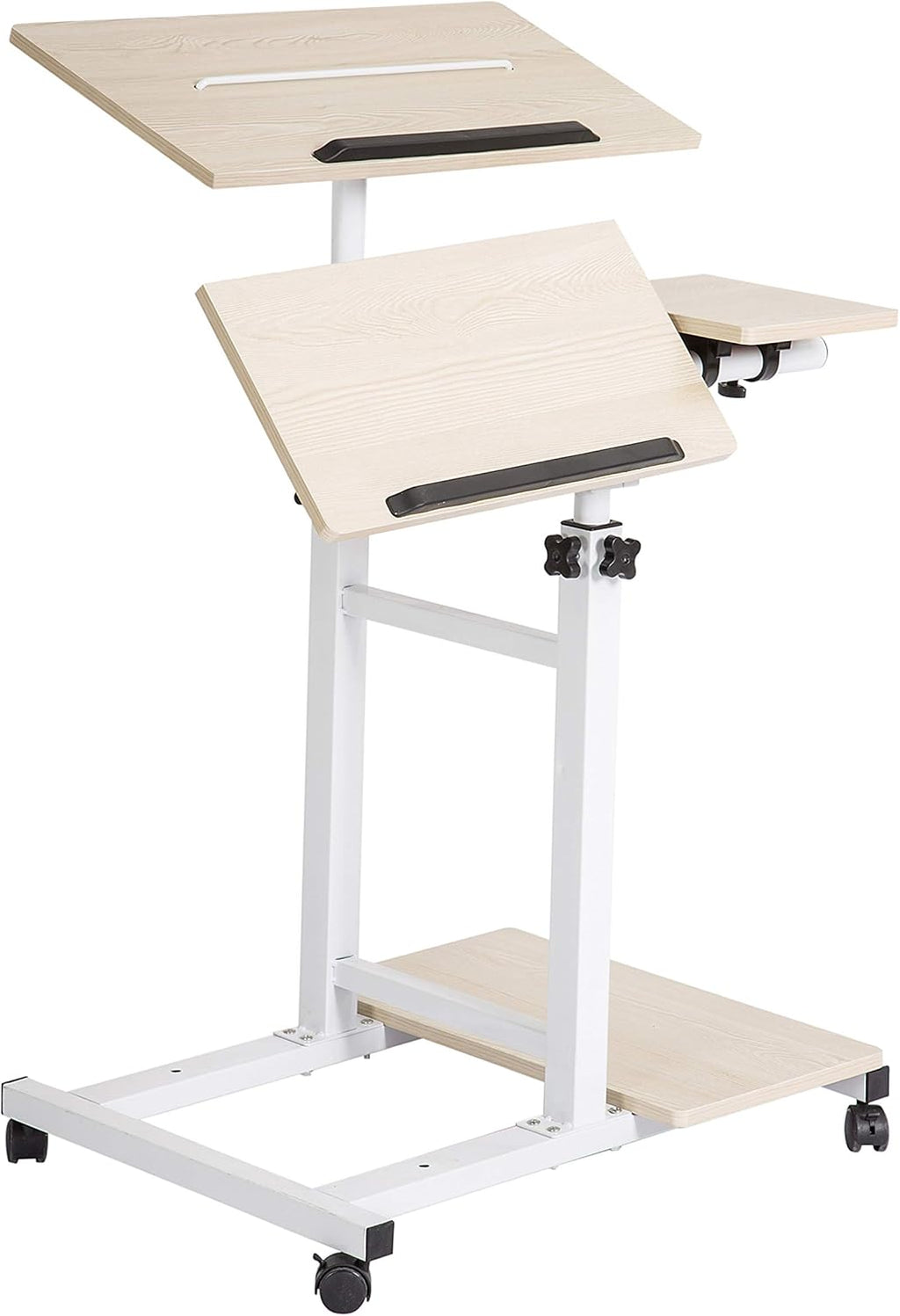 Height Adjustable Mobile Standing Desk J985