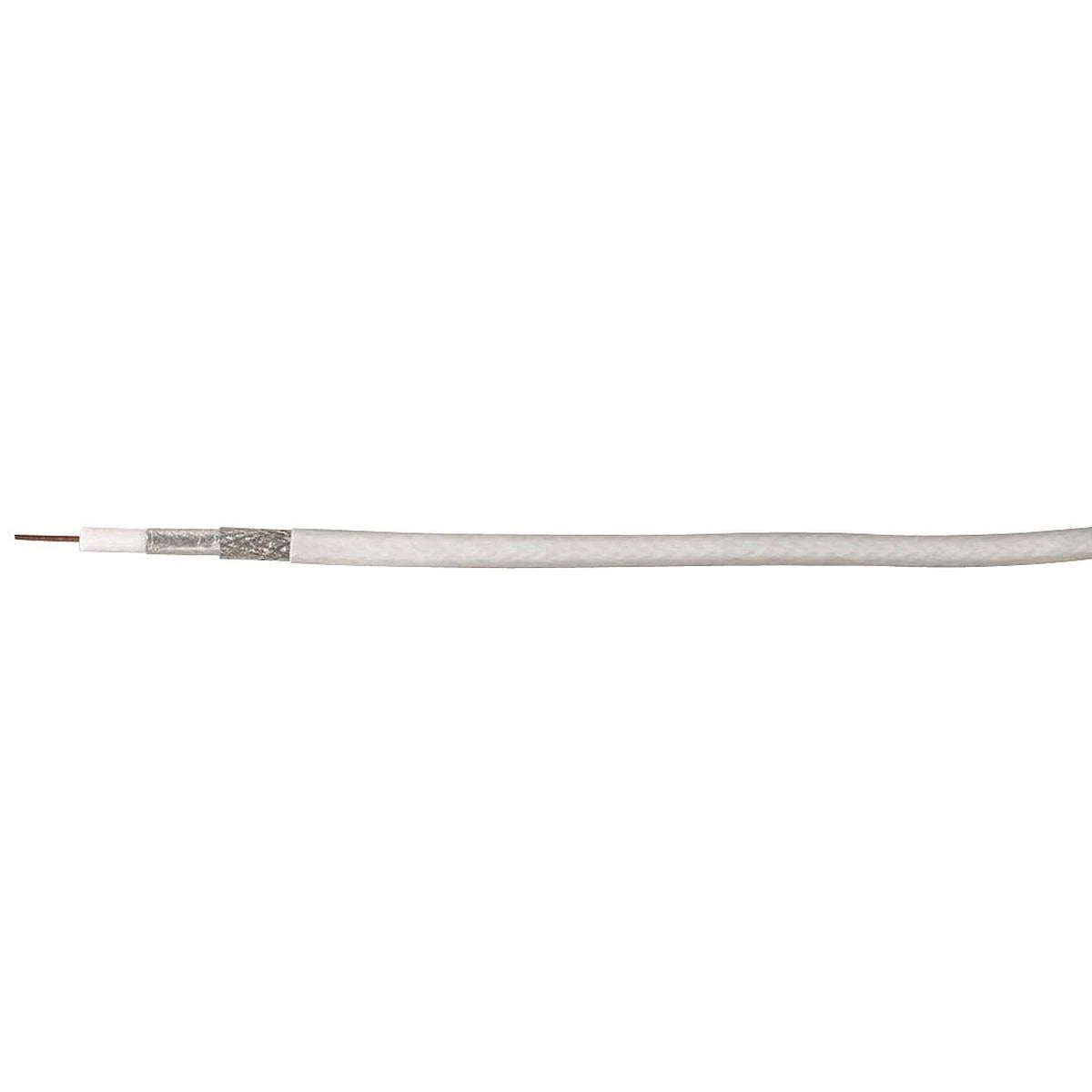 Coaxial Cable RG-6/U 18 Awg White U158105