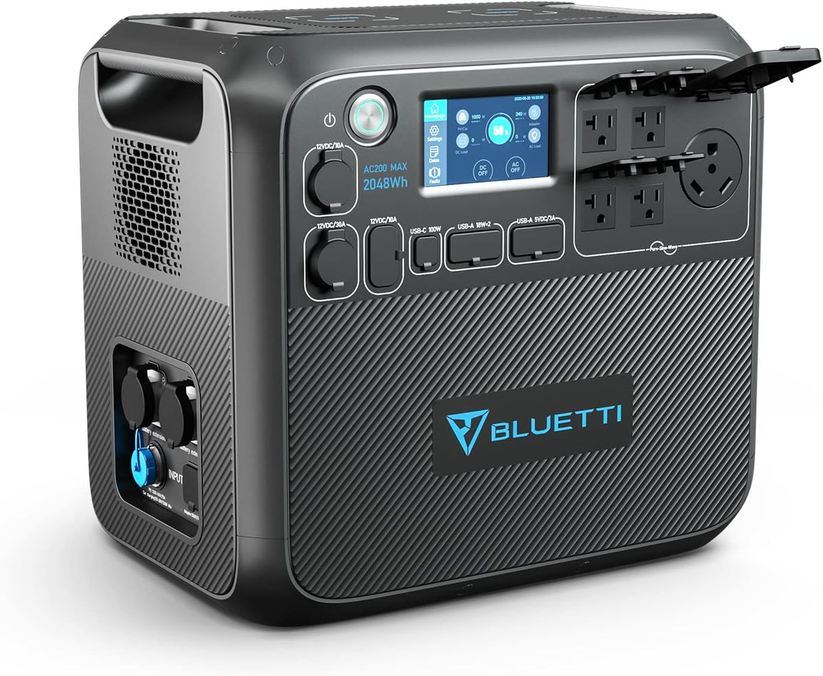 Portable Power Station 2048Wh LiFePO4 Battery Backup R151183