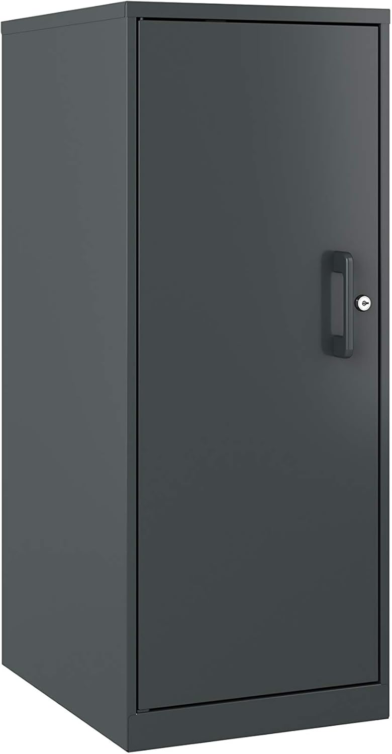 Charcoal 4 Shelf Personal Cabinet B243258
