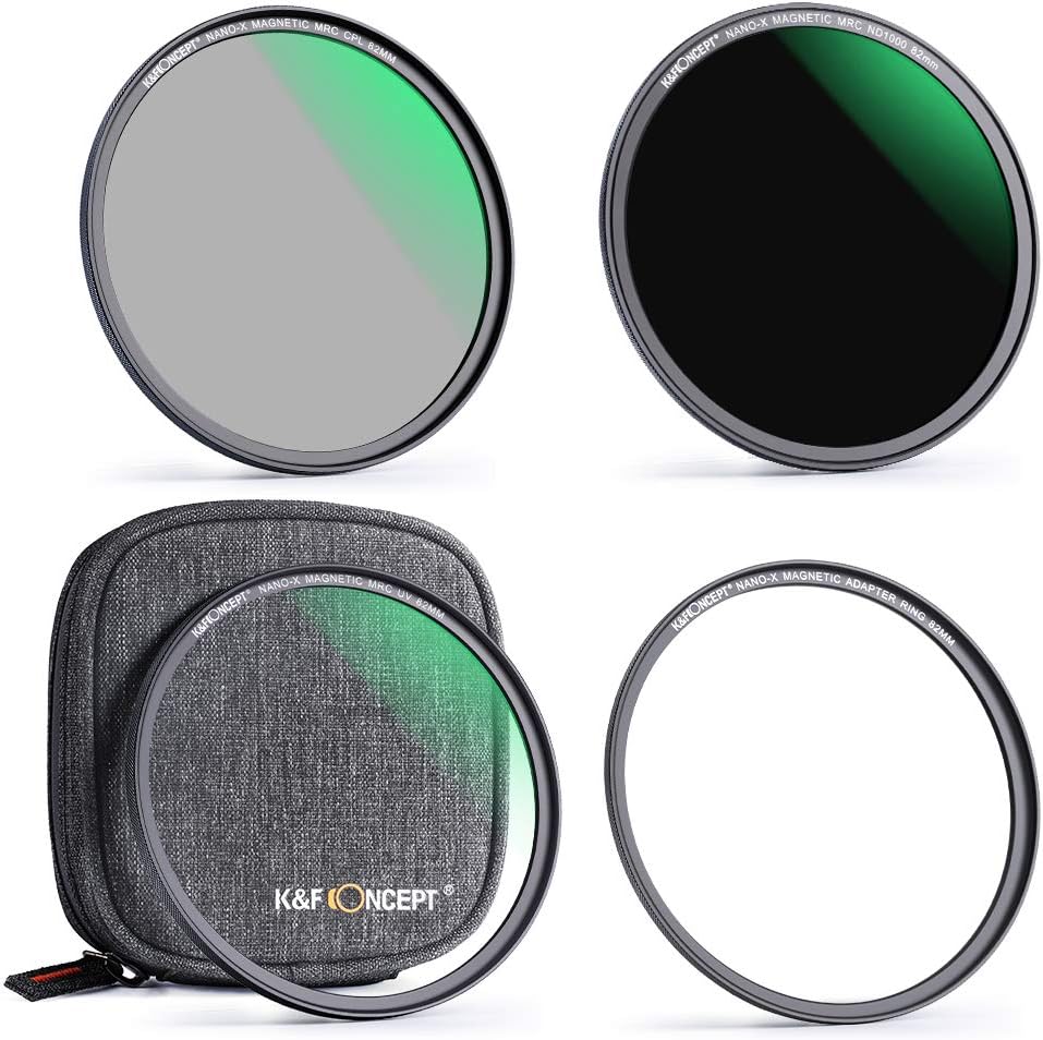 77mm Magnetic Lens Filter Kit with 4 in 1 Filter Pouch W1702