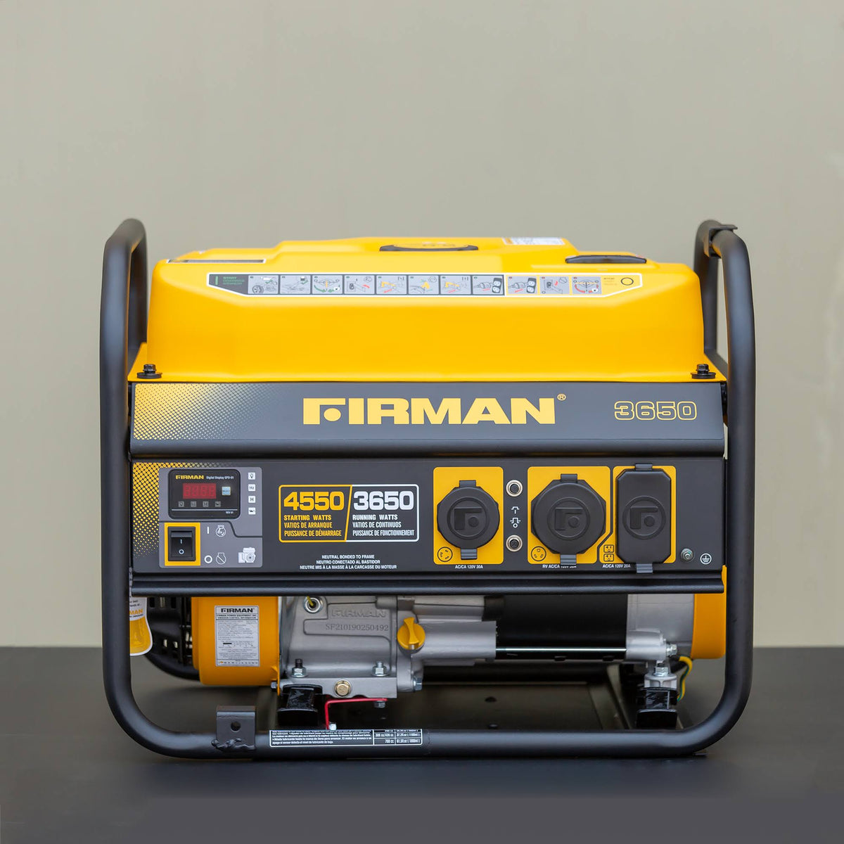 Portable Gas Powered Generator 3650/4550 Watt P785